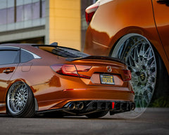 Yofer USA V2 Rear Diffuser & Canards for Honda Accord 10th 10.5th Gen PP Polypropylene