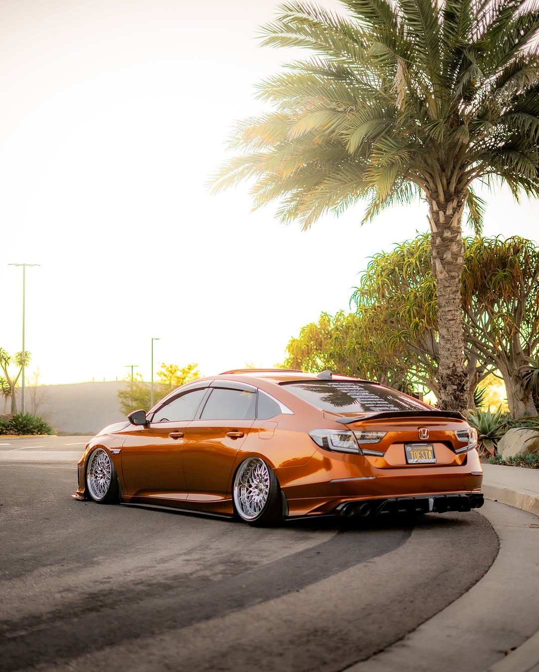 Honda Accord 10th 10.5th Gen 2018-2022 with Aftermarket Parts - Side Skirts PP from Yofer USA