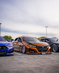 Honda Accord 10th Gen Pre-facelift 2018-2020 with Aftermarket Parts - Front Bumper PP from Yofer USA