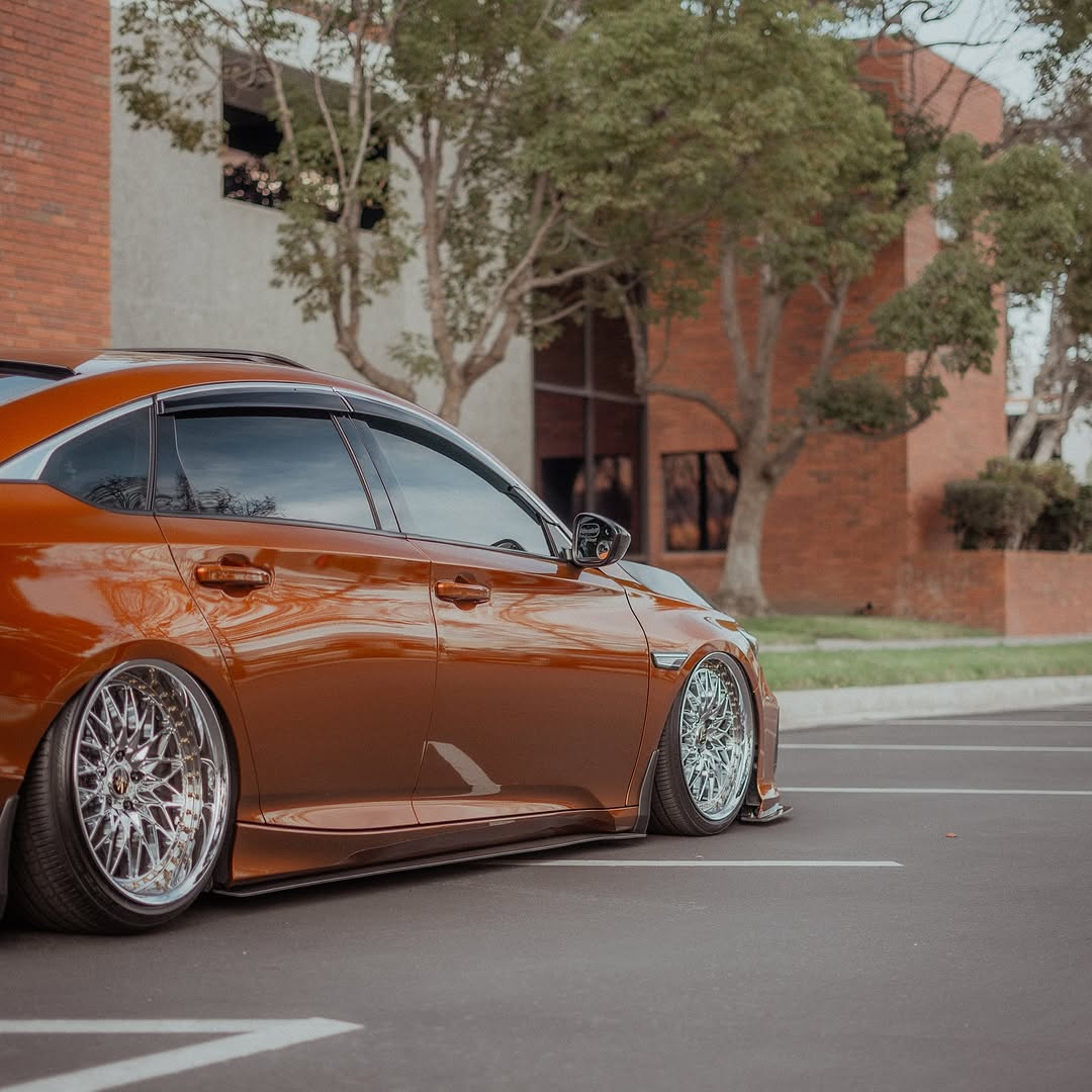 Honda Accord 10th 10.5th Gen 2018-2022 with Aftermarket Parts - Side Skirts PP from Yofer USA