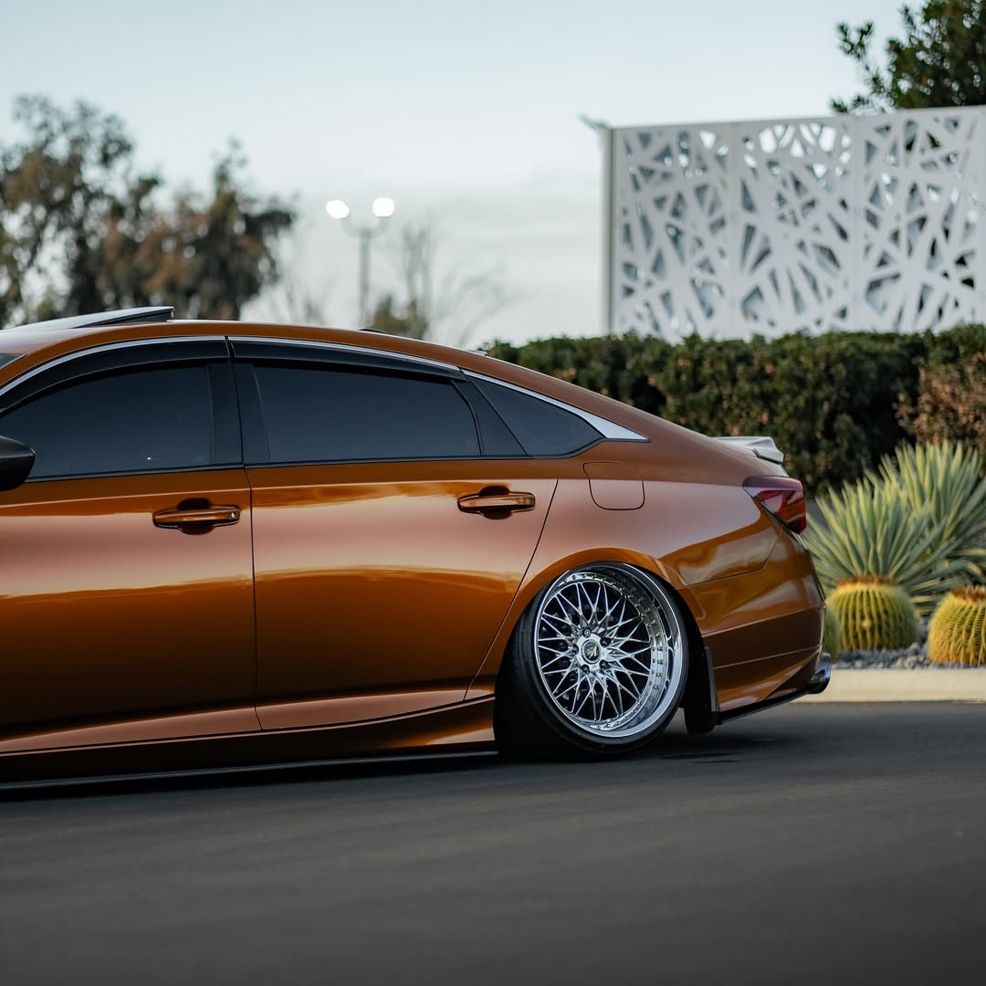 Honda Accord 10th 10.5th Gen 2018-2022 with Aftermarket Parts - Side Skirts PP from Yofer USA