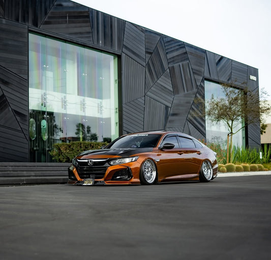 Honda Accord 10th Gen Pre-facelift 2018-2020 with Aftermarket Parts - Front Bumper PP from Yofer USA