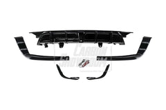 Honda Accord 10th 10.5th Gen 2018-2022 with Aftermarket Parts - V2 Style Rear Diffuser & Rear Canards PP from Yofer USA