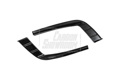 Honda Accord 10th 10.5th Gen 2018-2022 with Aftermarket Parts - V2 Style Rear Diffuser & Rear Canards PP from Yofer USA