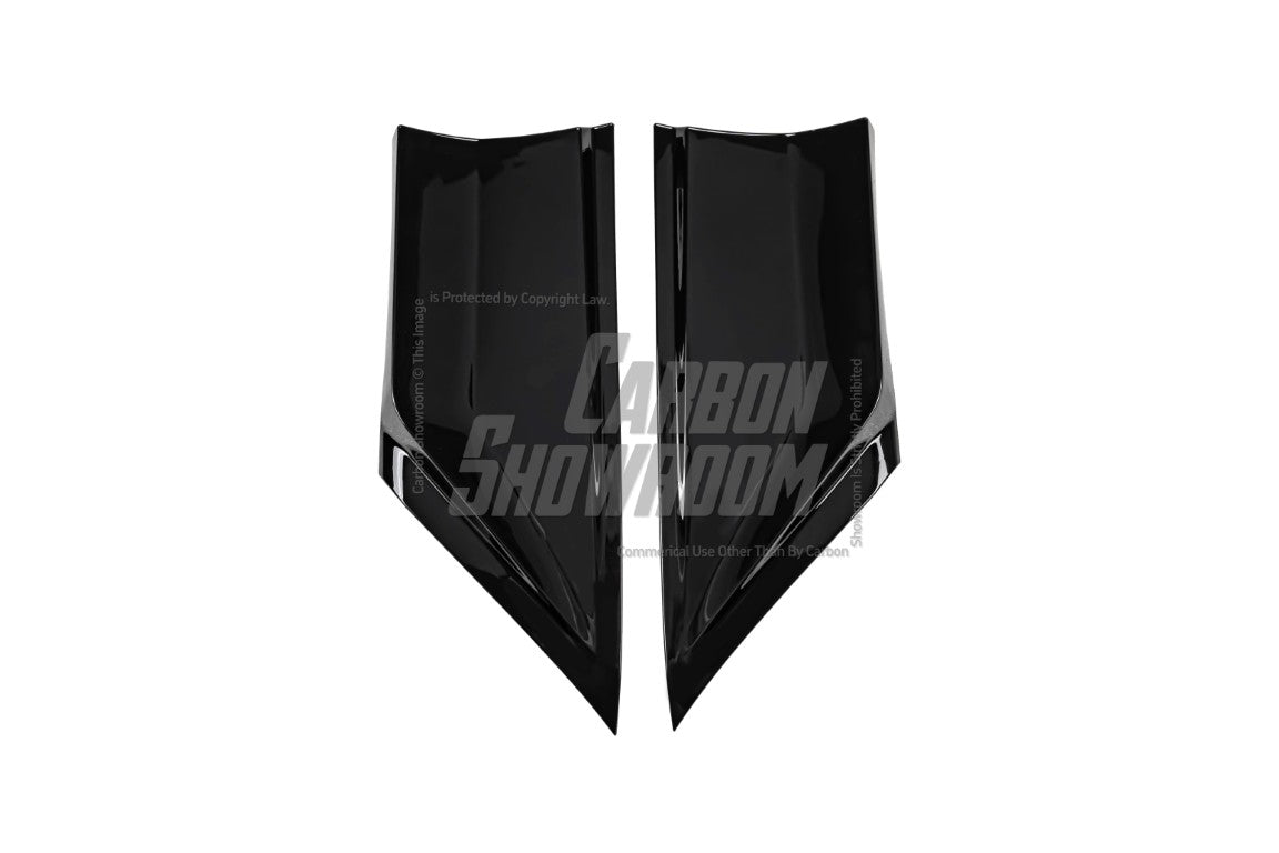 Honda Accord 10th 10.5th Gen 2018-2022 with Aftermarket Parts - V2 Style Rear Diffuser & Rear Canards PP from Yofer USA