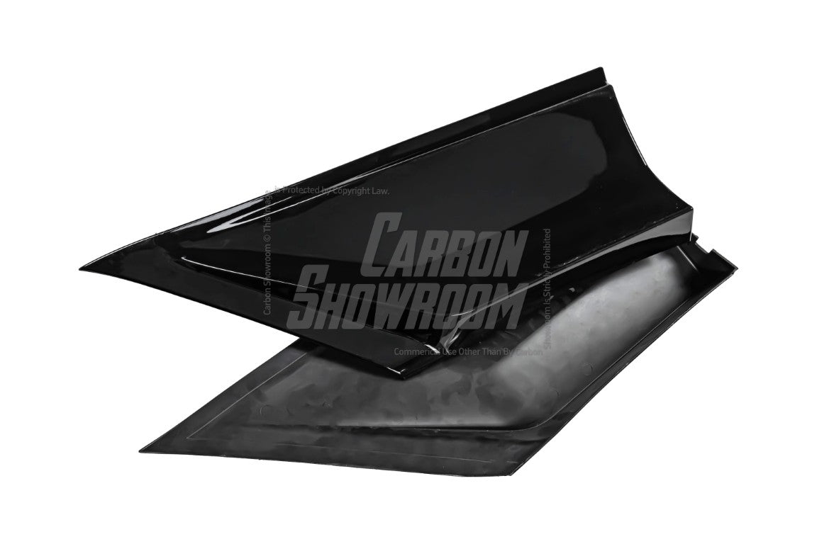 Honda Accord 10th 10.5th Gen 2018-2022 with Aftermarket Parts - V2 Style Rear Diffuser & Rear Canards PP from Yofer USA