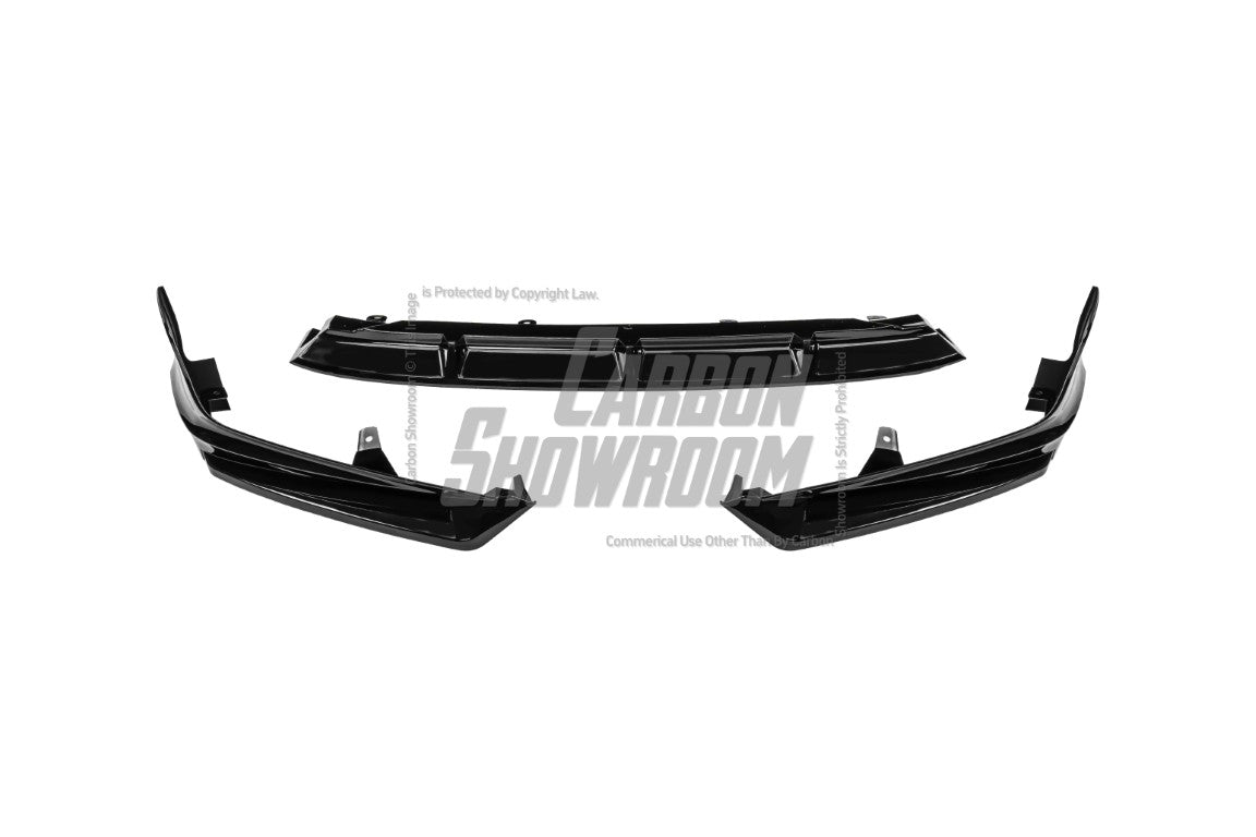 Honda Accord 10th Gen Pre-facelift 2018-2020 with Aftermarket Parts - Front Lip PP from Yofer USA