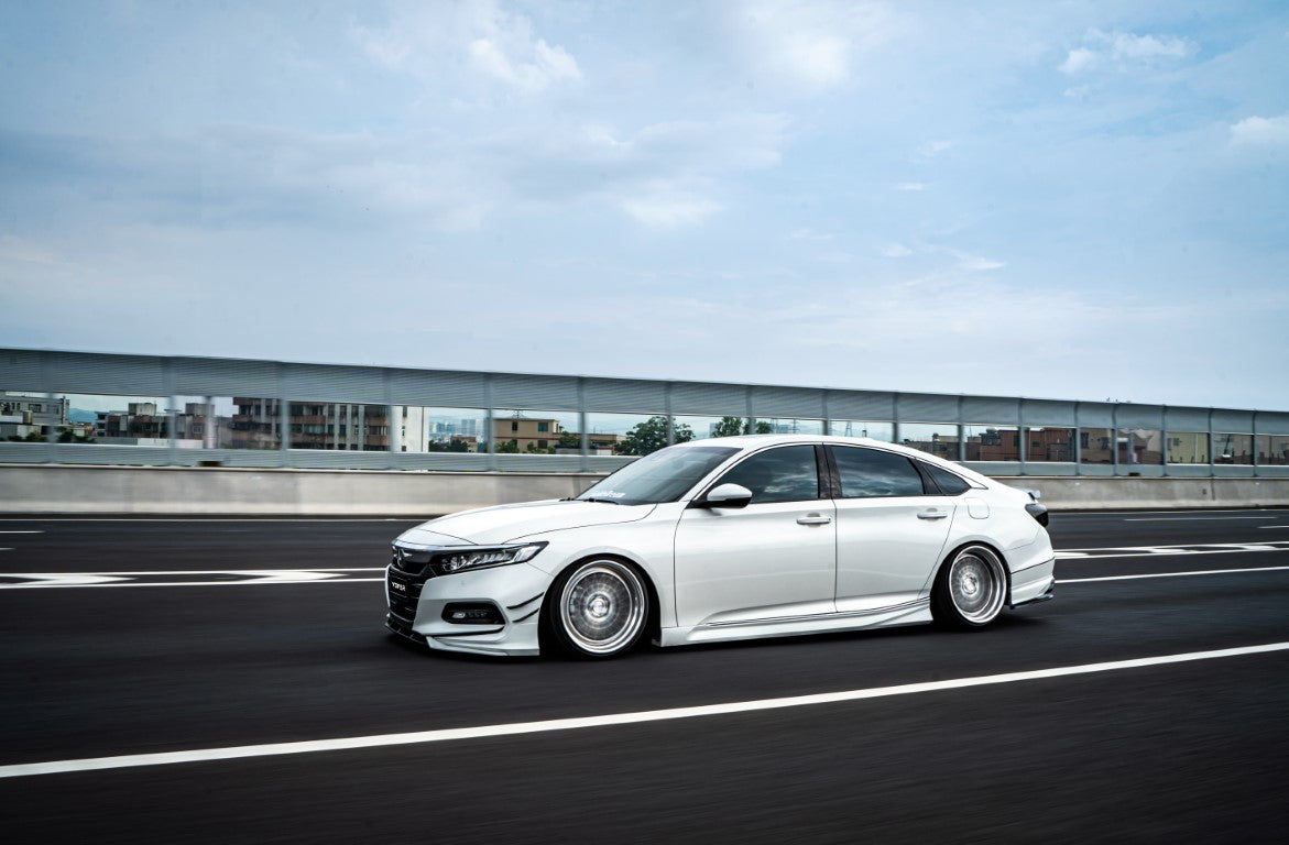 Honda Accord 10th Gen Pre-facelift 2018 2019 2020 with Aftermarket Parts - Package C PP Polypropylene & ABS from Yofer USA