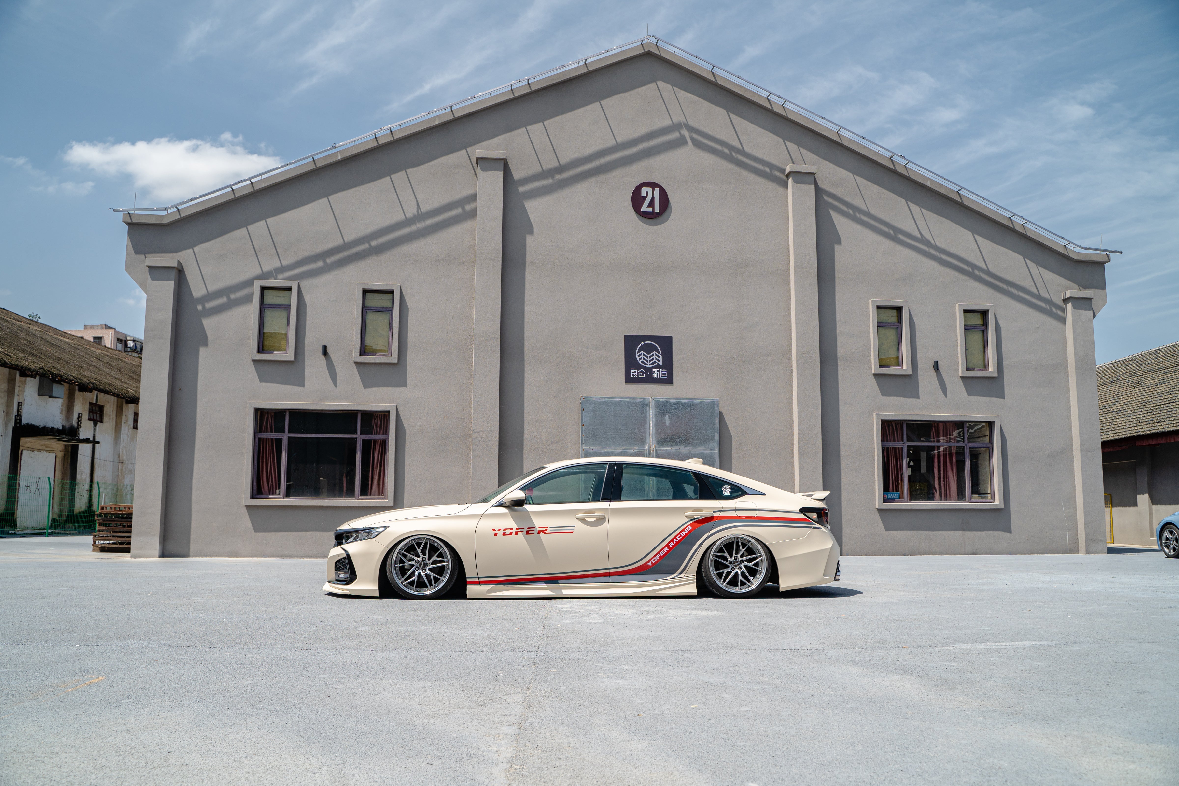 Honda Accord 10th Gen Pre-facelift 2018 2019 2020 with Aftermarket Parts - Package A PP Polypropylene & ABS from Yofer USA