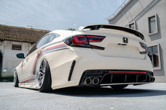 Honda Accord 10th Gen Pre-facelift 2018 2019 2020 with Aftermarket Parts - Package A PP Polypropylene & ABS from Yofer USA