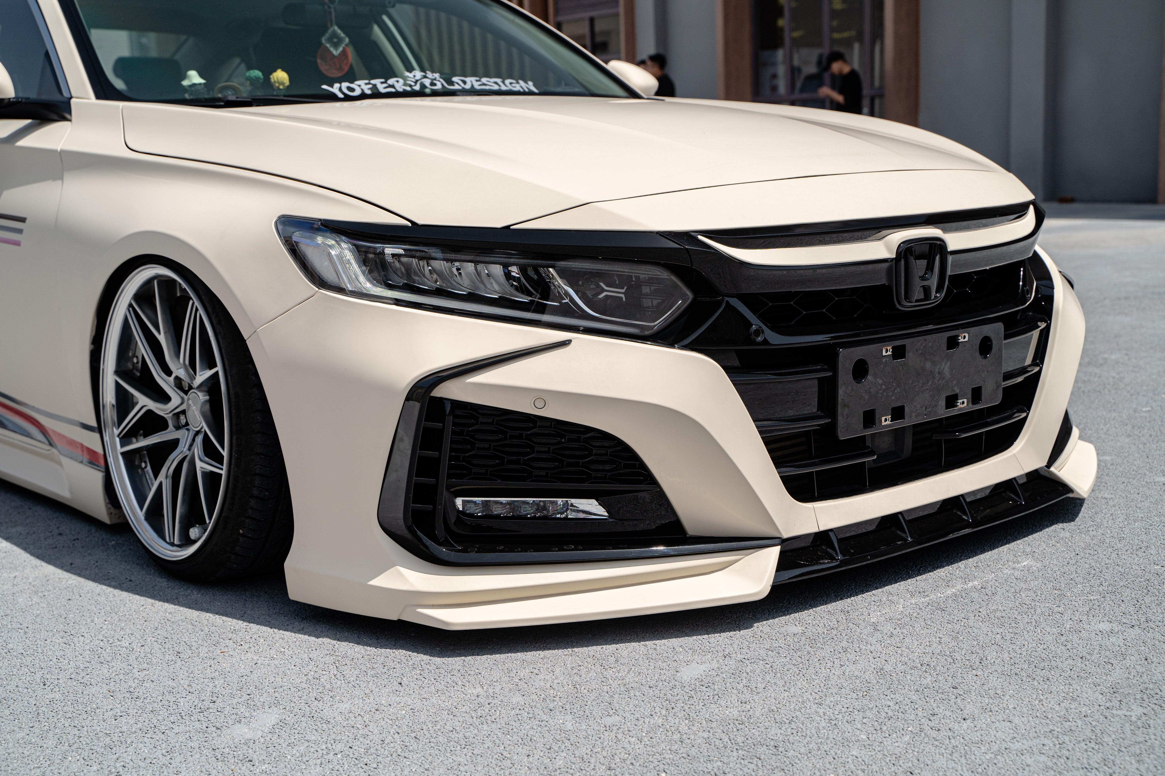 Honda Accord 10th Gen Pre-facelift 2018 2019 2020 with Aftermarket Parts - Package A PP Polypropylene & ABS from Yofer USA