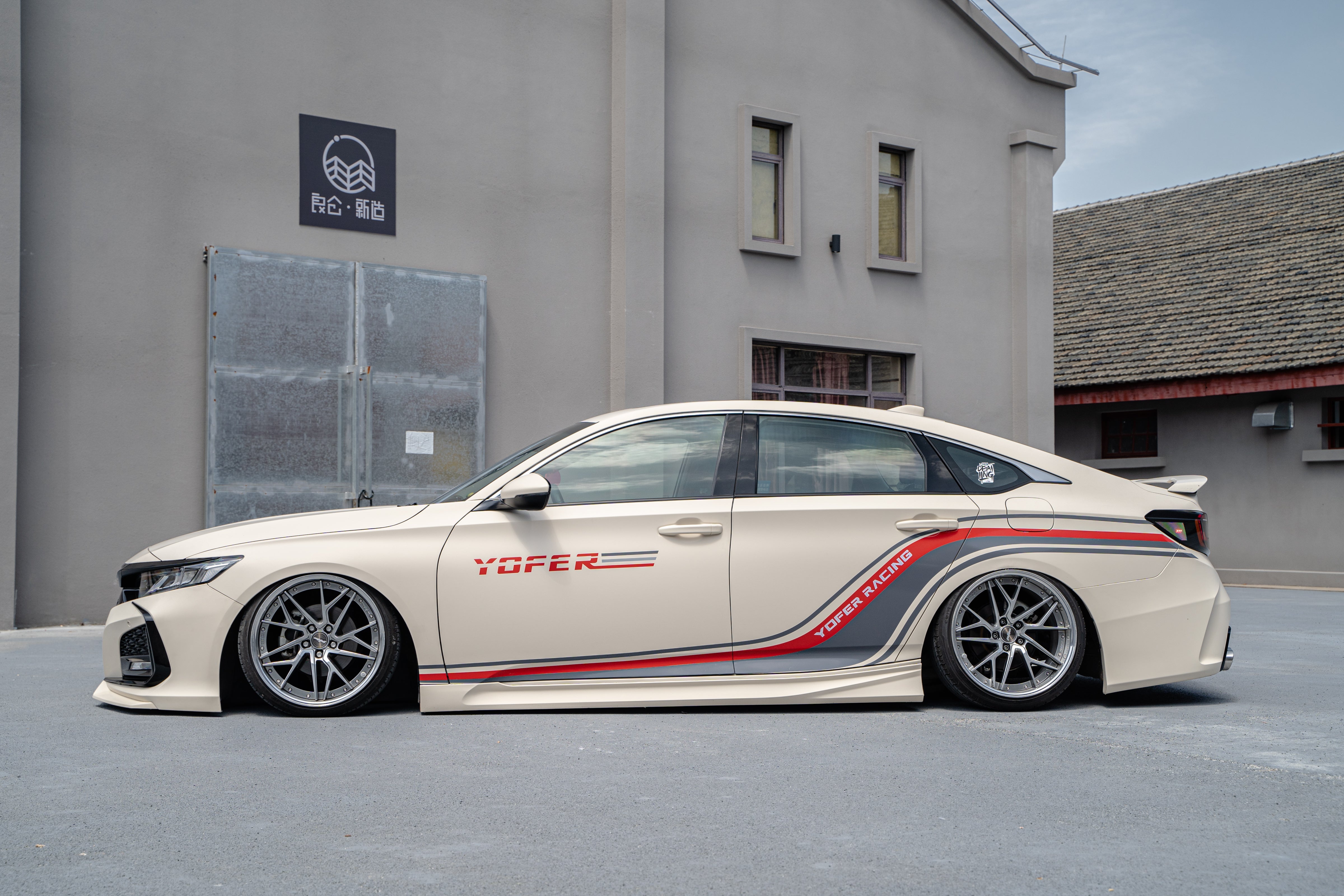 Honda Accord 10th Gen Pre-facelift 2018 2019 2020 with Aftermarket Parts - Package A PP Polypropylene & ABS from Yofer USA