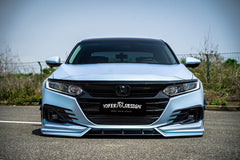 Honda Accord 10.5th Gen facelift 2021-2022 with Aftermarket Parts - Upper Valences ABS from Yofer USA
