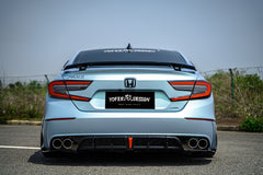 Honda Accord 10.5th Gen facelift 2021 2022 with Aftermarket Parts - Package A PP Polypropylene & ABS from Yofer USA