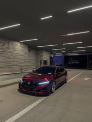 Honda Accord 10th Gen Pre-facelift 2018-2020 with Aftermarket Parts - Front Bumper PP from Yofer USA