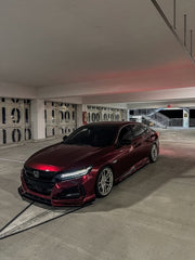 Honda Accord 10th Gen Pre-facelift 2018-2020 with Aftermarket Parts - Front Bumper PP from Yofer USA
