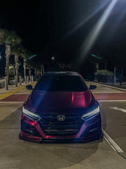 Honda Accord 10th Gen Pre-facelift 2018-2020 with Aftermarket Parts - Front Bumper PP from Yofer USA