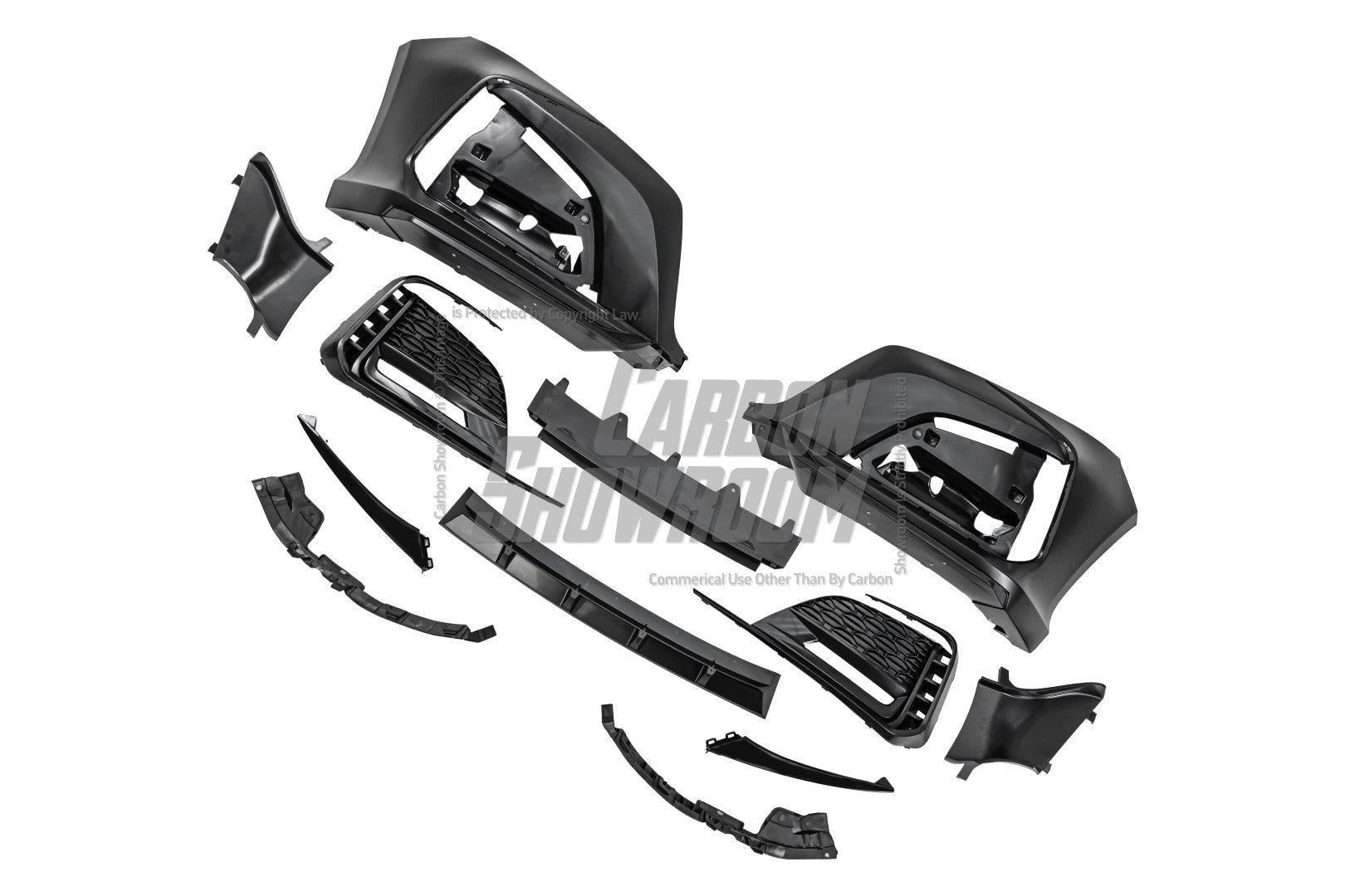 Honda Accord 10th Gen Pre-facelift 2018-2020 with Aftermarket Parts - Front Bumper PP from Yofer USA