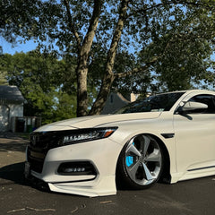 Honda Accord 10th Gen Pre-facelift 2018-2020 with Aftermarket Parts - Front Lip PP from Yofer USA