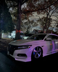 Honda Accord 10th Gen Pre-facelift 2018-2020 with Aftermarket Parts - Front Lip PP from Yofer USA