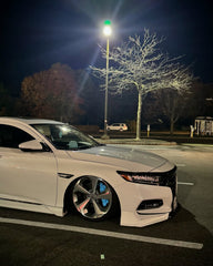 Honda Accord 10th Gen Pre-facelift 2018-2020 with Aftermarket Parts - Front Lip PP from Yofer USA