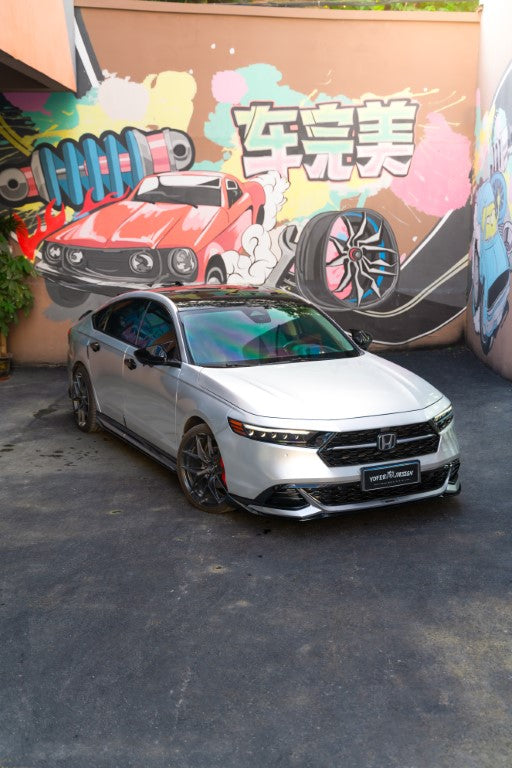 Honda Accord 11th Gen CY1 CY2 2023 2024 with Aftermarket Parts - Front Lip PP from Yofer USA