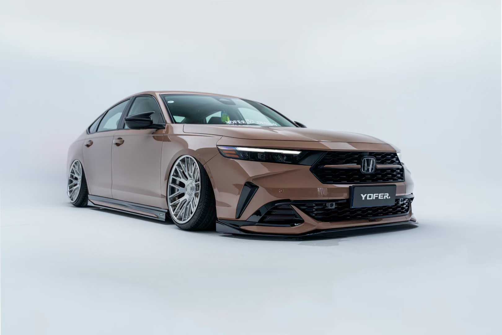 Honda Accord 11th Gen CY1 CY2 2023 2024 with Aftermarket Parts - Front Lip PP from Yofer USA