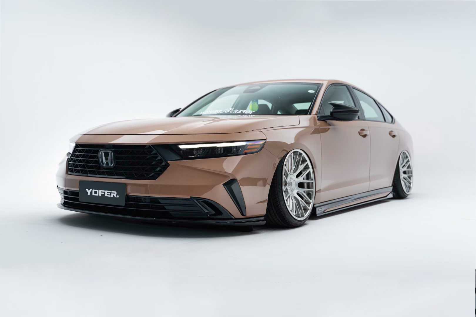 Honda Accord 11th Gen CY1 CY2 2023 2024 with Aftermarket Parts - Side Skirts PP from Yofer USA