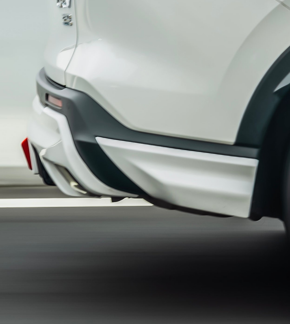 Yofer USA Rear Canards for Honda CR-V 6th Gen 2023-ON PP Polypropylene