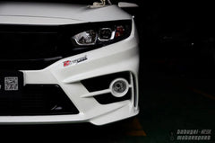 Honda Civic 10th Gen FC1 FC2 FC5 FC6 2016 2017 2018 2019 2020 2021 Sedan with Aftermarket Parts - Package A PP Polypropylene & ABS from Yofer USA