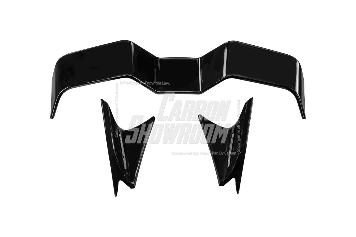 Honda Civic 10th Gen FC1 FC2 FC5 FC6 2016-2021 with Aftermarket Parts - Rear Spoiler ABS from Yofer USA