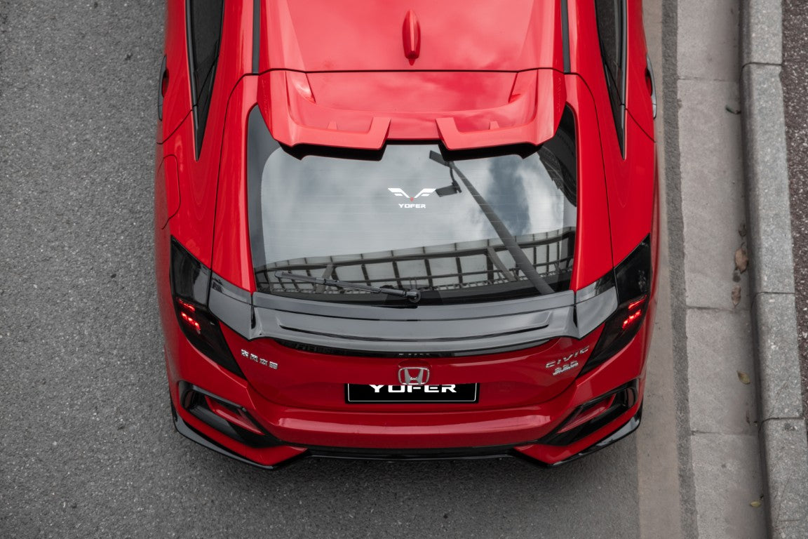 Honda Civic 10th Gen FK7 2017 2018 2019 2020 2021 Hatchback with Aftermarket Parts - Package A ABS from Yofer USA