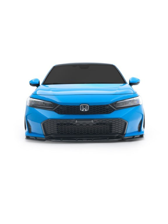 Honda Civic 11.5th Gen FE1 FE2 FE4 2025-ON & Civic 11.5th Gen FL1 FL2 FL4 2025-ON with Aftermarket Parts - V3 Front Lip PP Polypropylene from Yofer USA
