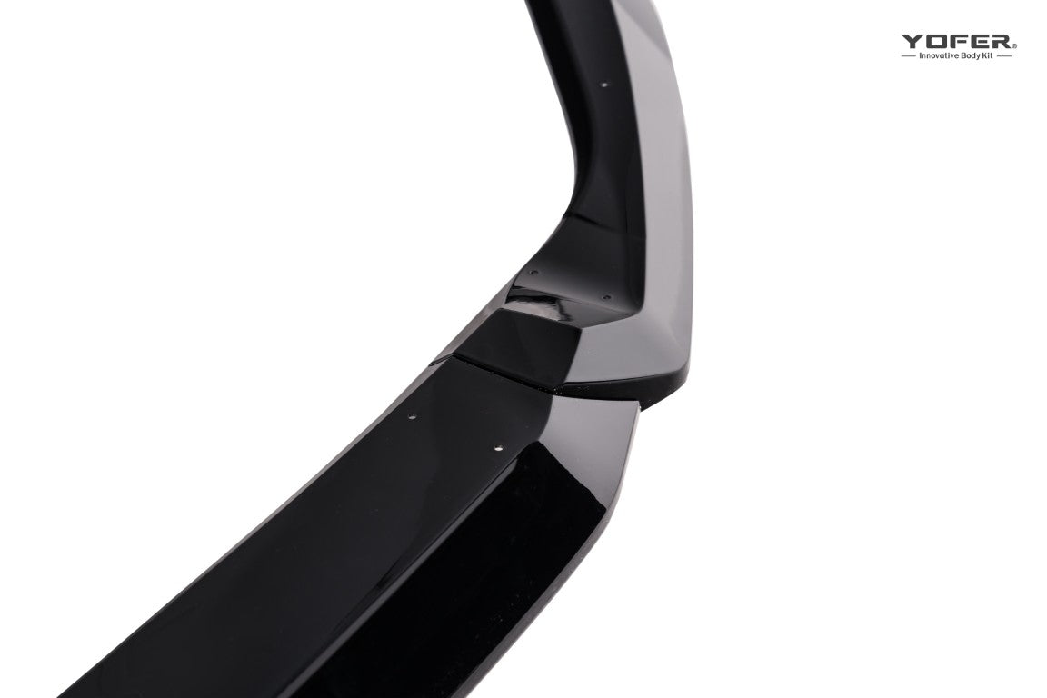 Honda Civic 11th 11.5th Gen FE1 FE2 FE4 2022-ON & Civic 11th 11.5th Gen FL1 FL2 FL4 2022-ON with Aftermarket Parts - V4 Front Lip PP Polypropylene from Yofer USA