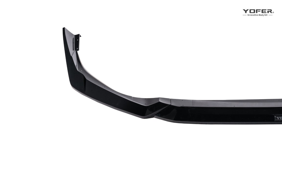 Honda Civic 11th 11.5th Gen FE1 FE2 FE4 2022-ON & Civic 11th 11.5th Gen FL1 FL2 FL4 2022-ON with Aftermarket Parts - V4 Front Lip PP Polypropylene from Yofer USA