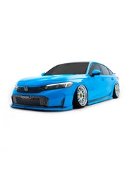 Honda Civic 11th 11.5th Gen FE1 FE2 FE4 2022-ON & Civic 11th 11.5th Gen FL1 FL2 FL4 2022-ON with Aftermarket Parts - V4 Front Lip PP Polypropylene from Yofer USA