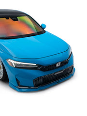 Honda Civic 11th 11.5th Gen FE1 FE2 FE4 2022-ON & Civic 11th 11.5th Gen FL1 FL2 FL4 2022-ON with Aftermarket Parts - V4 Front Lip PP Polypropylene from Yofer USA