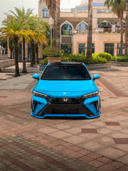 Honda Civic 11th 11.5th Gen FE1 FE2 FE4 2022-ON & Civic 11th 11.5th Gen FL1 FL2 FL4 2022-ON with Aftermarket Parts - V1 Front Bumper PP Polypropylene from Yofer USA