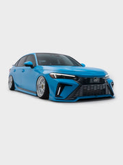 Honda Civic 11th 11.5th Gen FE1 FE2 FE4 2022-ON & Civic 11th 11.5th Gen FL1 FL2 FL4 2022-ON with Aftermarket Parts - V1 Front Bumper PP Polypropylene from Yofer USA