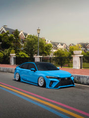 Honda Civic 11th 11.5th Gen FE1 FE2 FE4 2022-ON & Civic 11th 11.5th Gen FL1 FL2 FL4 2022-ON with Aftermarket Parts - V1 Front Bumper PP Polypropylene from Yofer USA