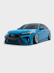 Honda Civic 11th 11.5th Gen FE1 FE2 FE4 2022-ON & Civic 11th 11.5th Gen FL1 FL2 FL4 2022-ON with Aftermarket Parts - V1 Front Bumper PP Polypropylene from Yofer USA