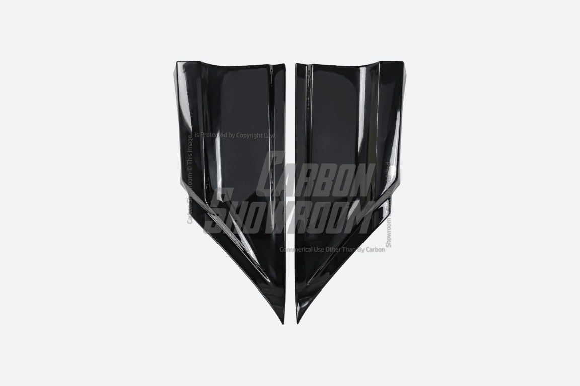 Honda Civic 11th Gen FE1 FE2 FE4 2022 2023 2024 with Aftermarket Parts - Rear Diffuser & Canards PP from Yofer USA