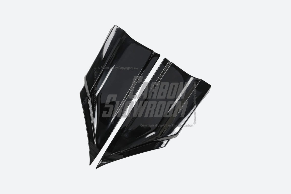 Honda Civic 11th Gen FE1 FE2 FE4 2022 2023 2024 with Aftermarket Parts - Rear Diffuser & Canards PP from Yofer USA