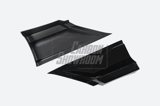 Honda Civic 11th Gen FE1 FE2 FE4 2022 2023 2024 with Aftermarket Parts - Rear Diffuser & Canards PP from Yofer USA