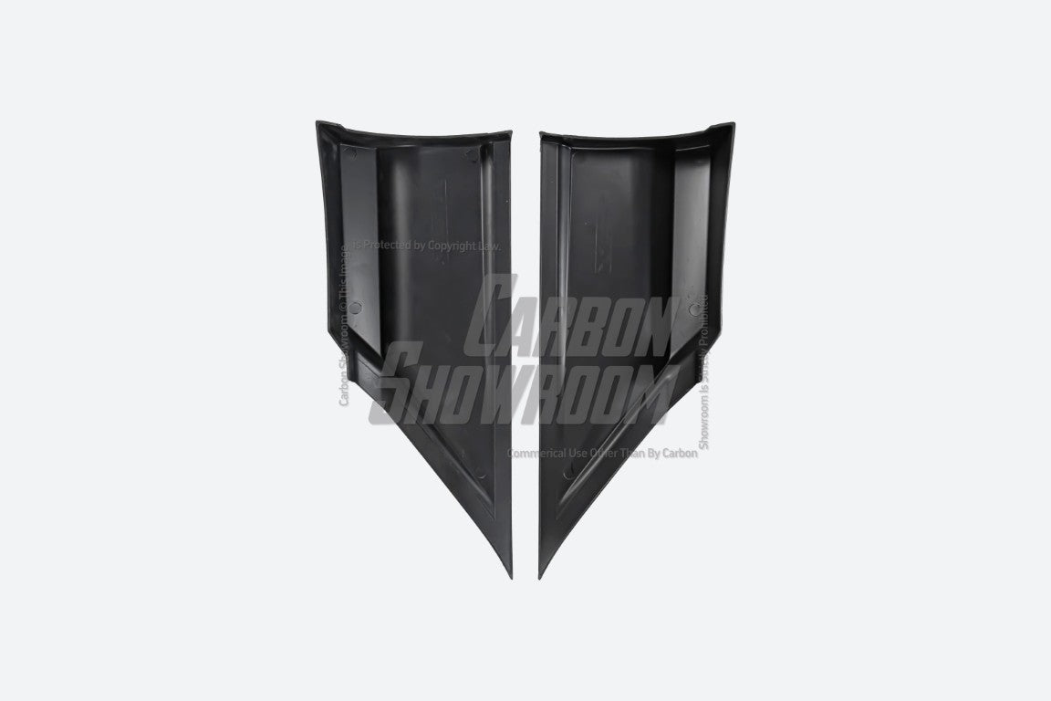 Honda Civic 11th Gen FE1 FE2 FE4 2022 2023 2024 with Aftermarket Parts - Rear Diffuser & Canards PP from Yofer USA