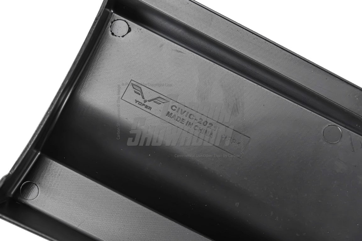 Honda Civic 11th Gen FE1 FE2 FE4 2022-ON with Aftermarket Parts - Rear Diffuser & Canards PP from Yofer USA