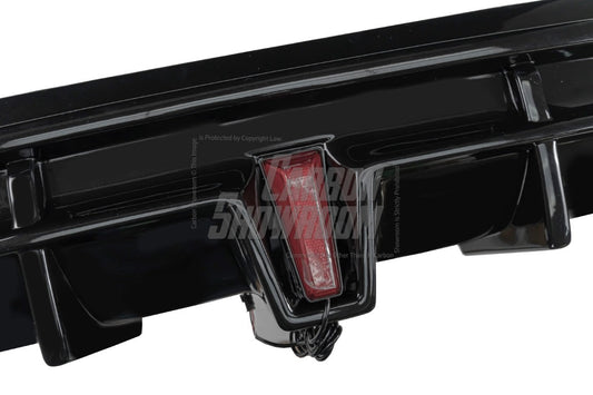 Honda Civic 11th Gen FE1 FE2 FE4 2022-ON with Aftermarket Parts - Rear Diffuser PP from Yofer USA
