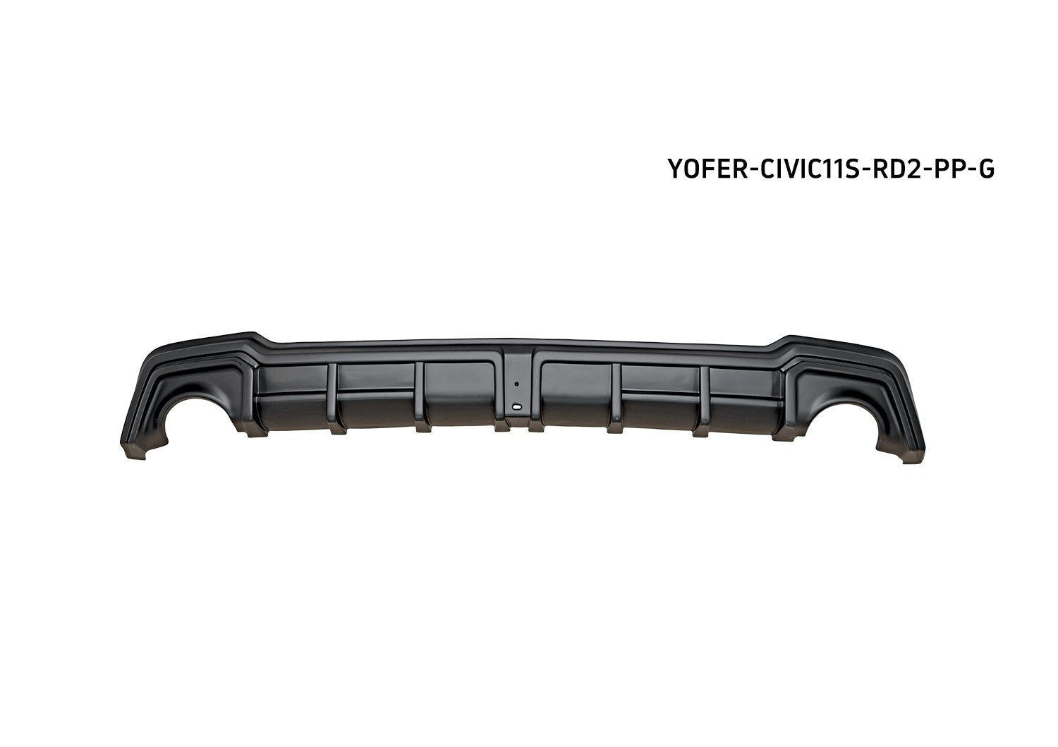 Honda Civic 11th Gen FE1 FE2 FE4 2022-ON with Aftermarket Parts - Rear Diffuser & Canards PP from Yofer USA