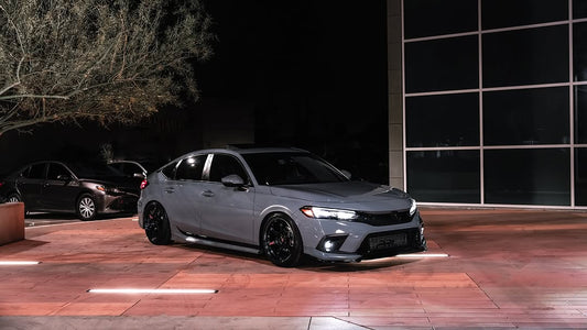 Honda Civic 11th Gen FE1 FE2 FE4 2022-ON & Civic 11th Gen FL1 FL2 FL4 2022-ON with Aftermarket Parts - Side Skirts PP from Yofer USA