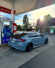 Honda Civic 11th Gen FL1 FL2 FL4 2022-ON with Aftermarket Parts - Rear Diffuser PP from Yofer USA